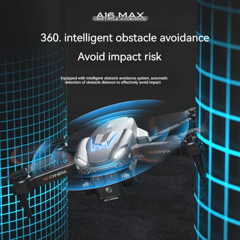 A16 MAX Drone, intelligent obstacle avoidance system, automatic detection of obstacle distance tO