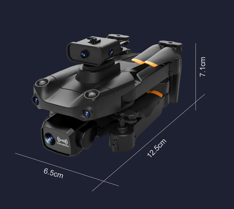 S172 Max Drone - Optical Flow Positioning Five-sided Obstacle Avoidance Drone 4K GPS WIFI FPV Folding Four-axis RC Helicopter Toy 31 S172 Max Drone, 720 coreless cup motor maximum travel speed : 10km/