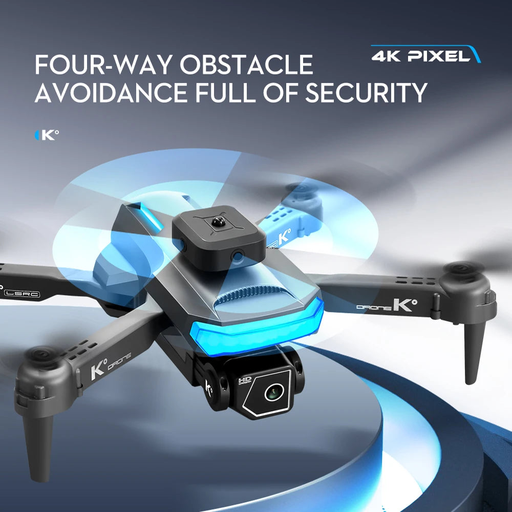 LSRC XT5 Mini Drone, 4k pixel four-way obstacle avoidance full of security 