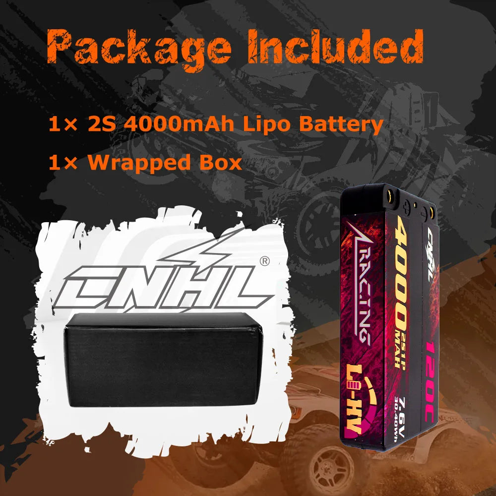 2PCS CNHL 2S 7.6V Lipo Battery for FPV Drone, if the voltage, dimension and the plug match, then it will fit .