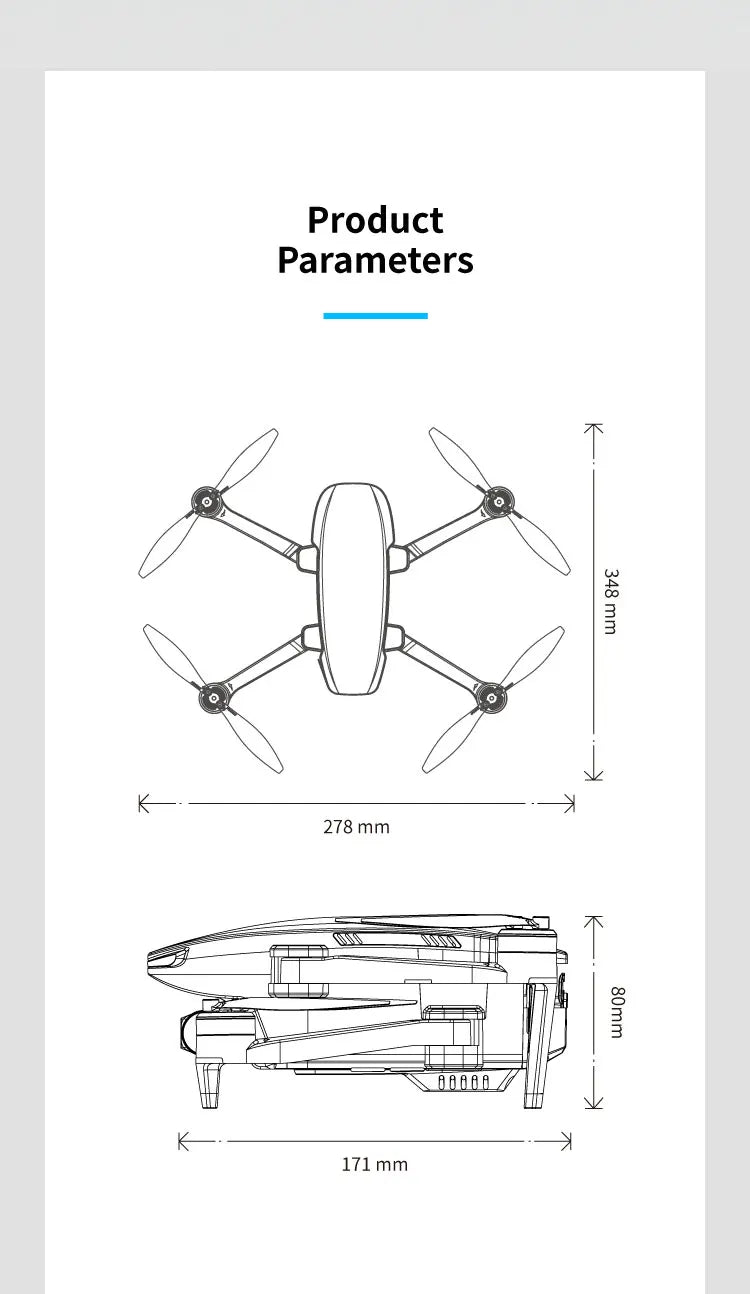 C-FLY Arno SE MAX Drone, 13) With low power protection overcurrent protection.