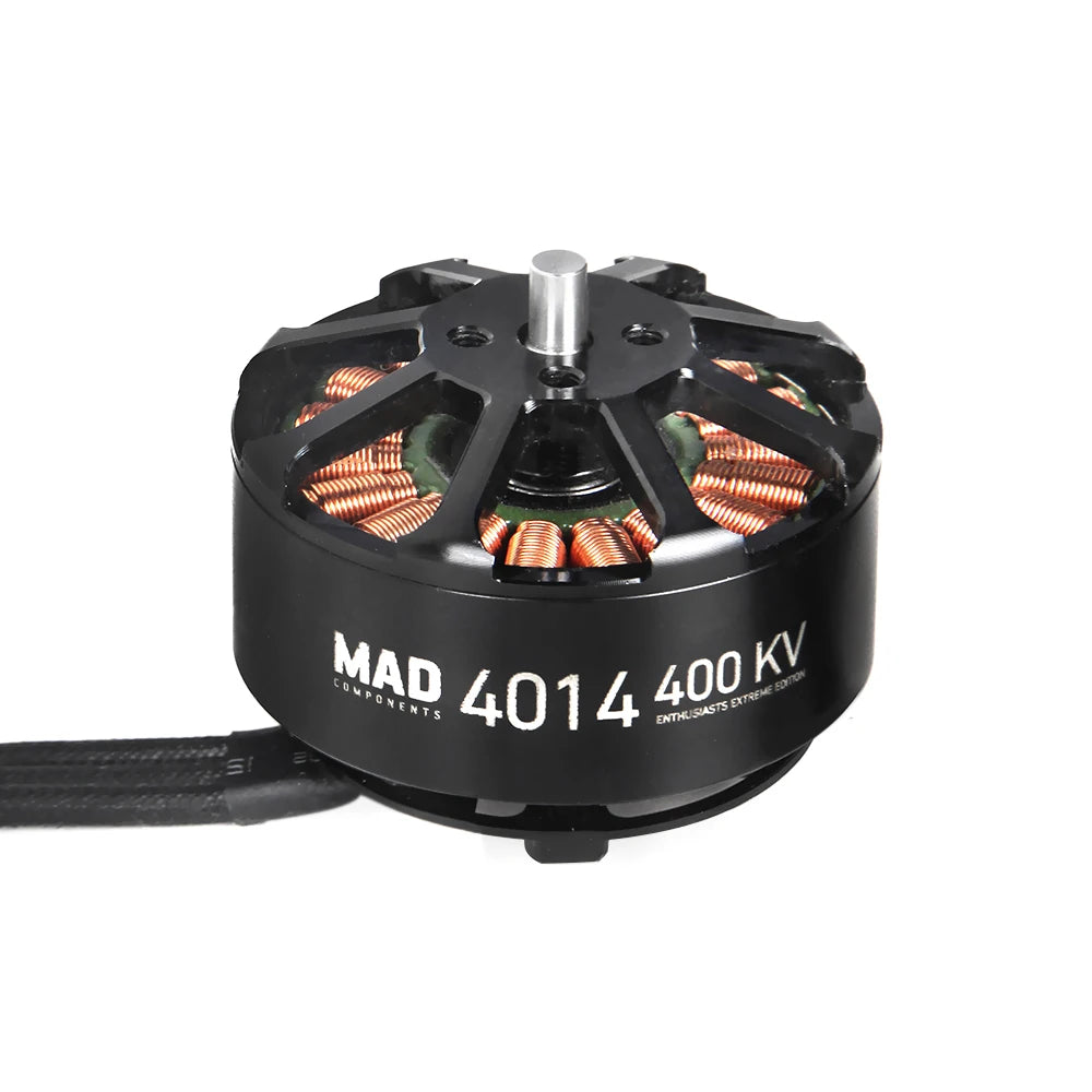 MAD 4014 EEE Brushless Drone Motor, Brushless drone motor for high-performance quadcopters and hexacopters with max thrust up to 3.4kg.