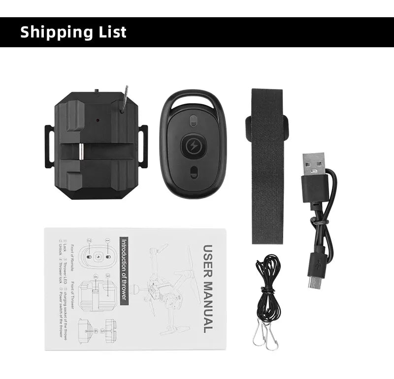 Airdrop System for DJI Mini 3 Pro SPECIFICATIONS Package : Yes