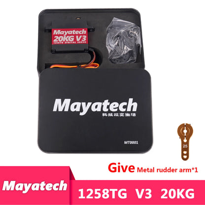 Mayatech 1258TG V3 20KG Servo, Waterproof servo with high torque and digital steering, compatible with Mayatech 1268SG.