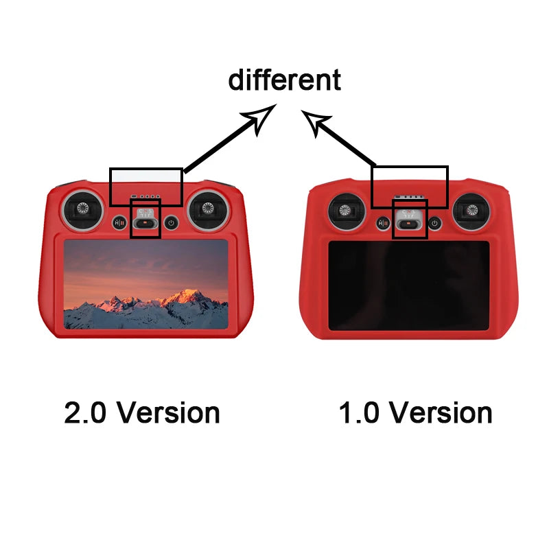 For DJI Mini 3 Pro / MINI 3 RC Remote Control Silicone Cover Shock-resistant Scratch-resistant Protective Sleeve Drone Accessory 20 different nn 2.0 Version 1.0