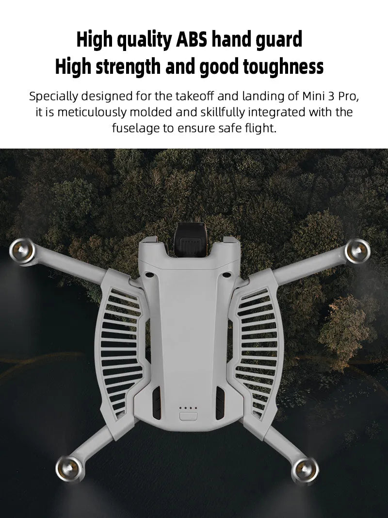 Hand Guard For DJI Mini 3 Pro Drone, high quality ABS hand guard High strength and good toughness Specially designed for the takeoff and