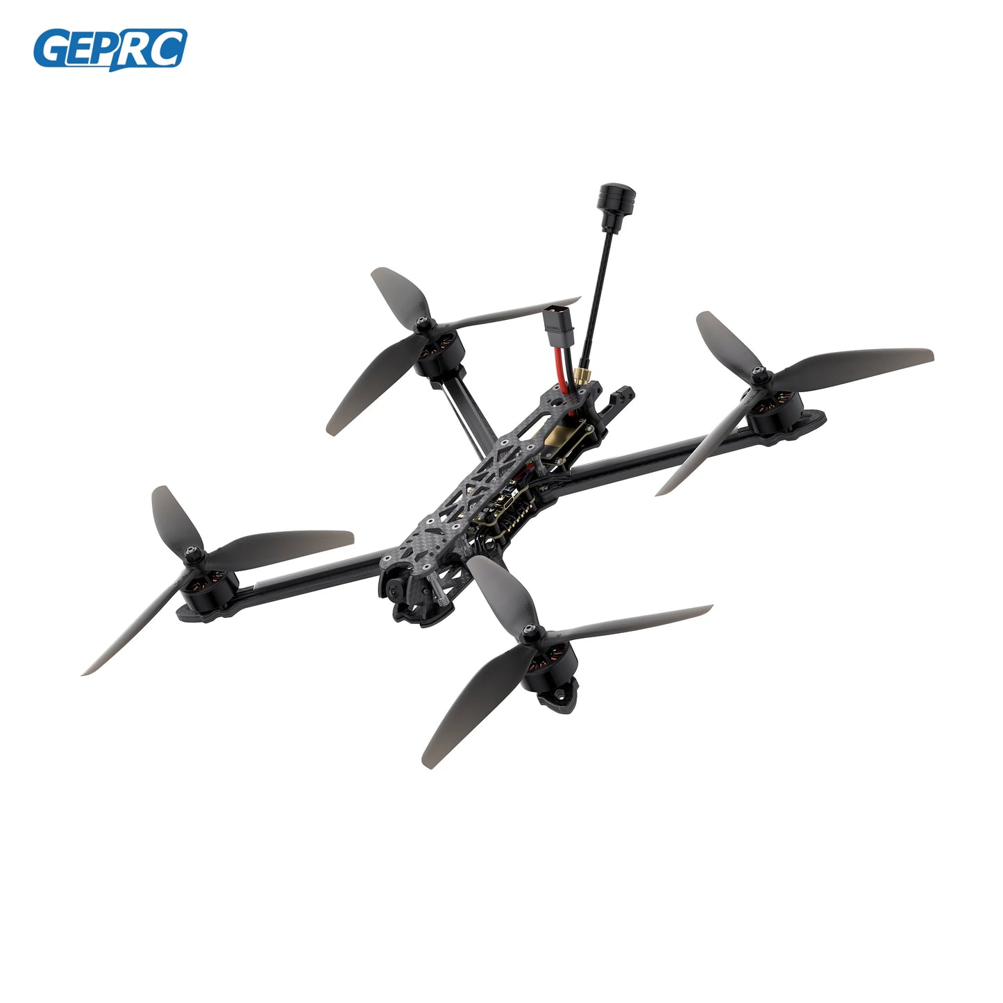 Gerpc MARK4 LR8 4.9G 2.5W FPV-8 pouces EM2810 KV1280 GEP-BLS60A-4IN1 ESC quadrirotor longue portée Freestyle RC Drone avion Rc
