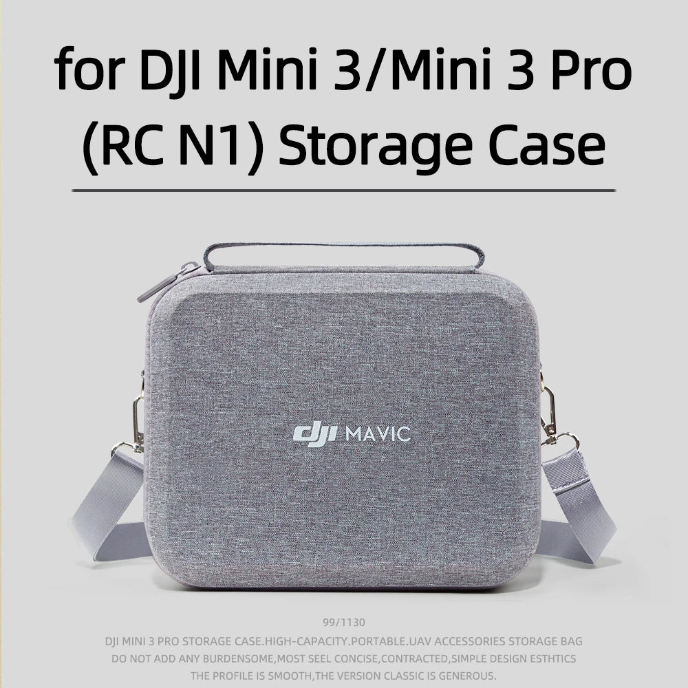 For DJI Mini 3 Pro/Mini 3 Storage Case - For DJI RC/RC N1 Remote Control Battery Compatibility Bag Accessories for DJI Mini 3 Pro 18 For DJI Mini 3 Pro/Mini 3 Storage Case, DJI Mini 3/Mini 3 Pro STORAGE CASE HIGH-CAPACITY