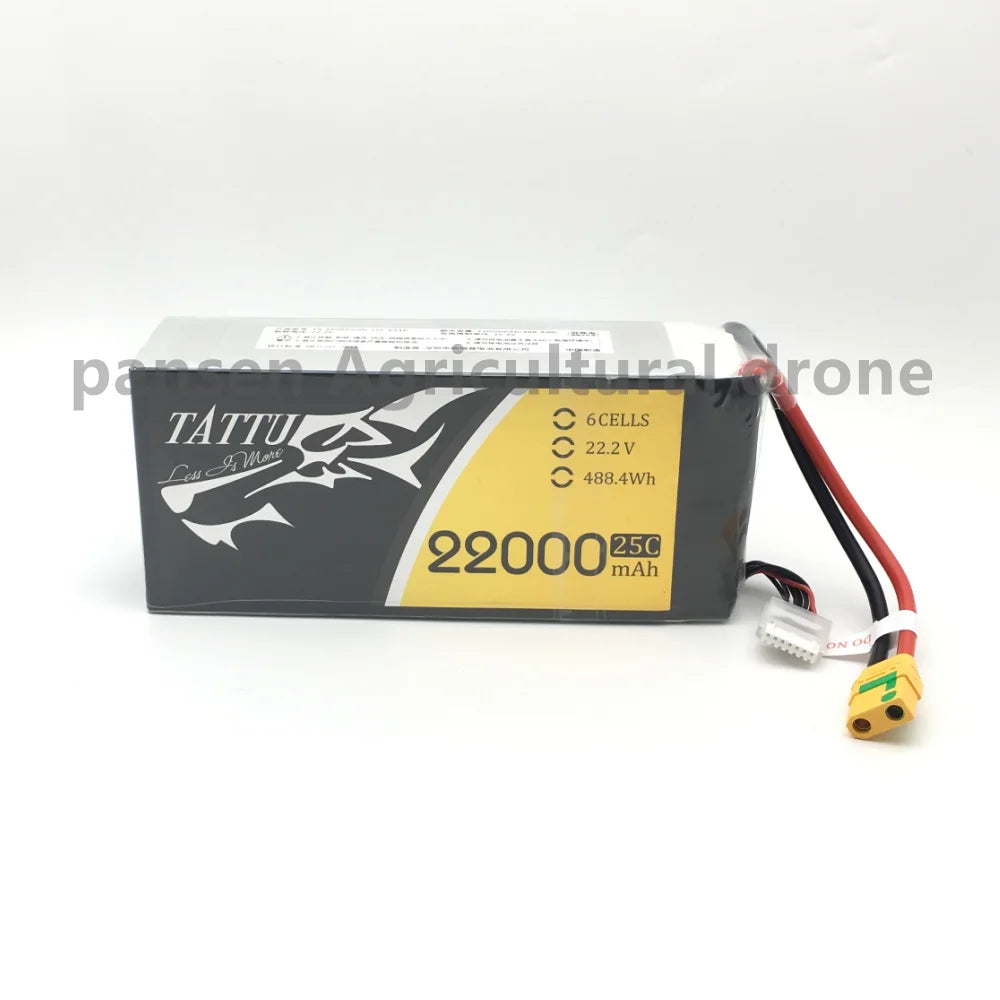 TATTU 22000mAh 22.2V 6S 488wh LiPO Battery Burst 25C for Big Load Multirotor FPV Drone Hexacopter Octocopter Agriculture Drone Battery 14 TATTU 22000mAh 22.2V 6S 488wh LiPO Battery Bur