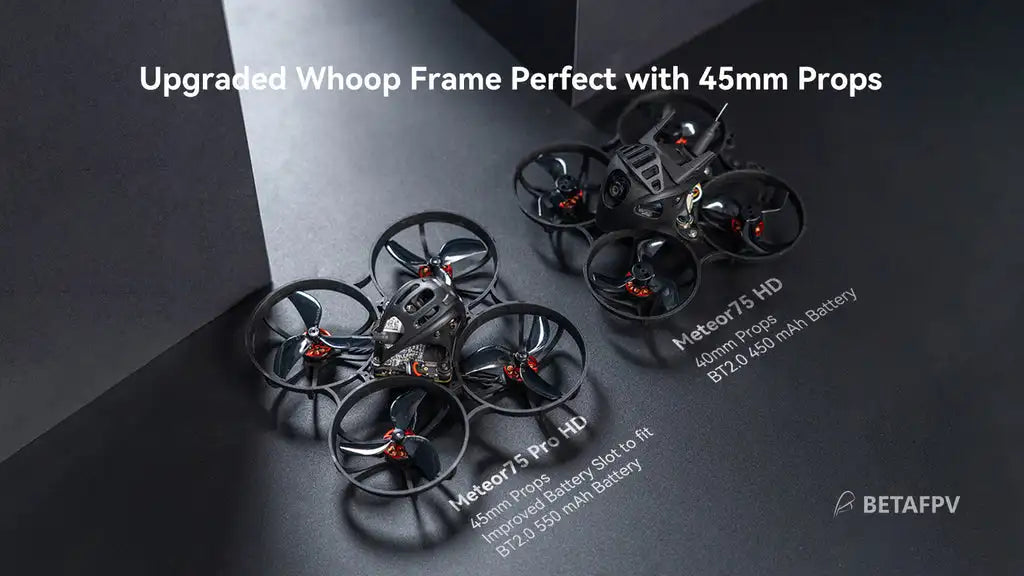 BETAFPV Meteor75 Pro - Brushless Whoop Quadcopter (1S HD Digital VTX) 15 BETAFPV Meteor75 Pro, Upgraded Whoop Frame Perfect with 4Smm Props 4S0 4 BET