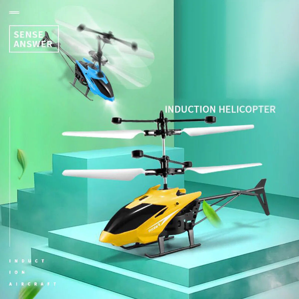 CY-38 Rc Helicopter, the flying ball will automatically sense the objects underneath and fly away to ensure safety . when the