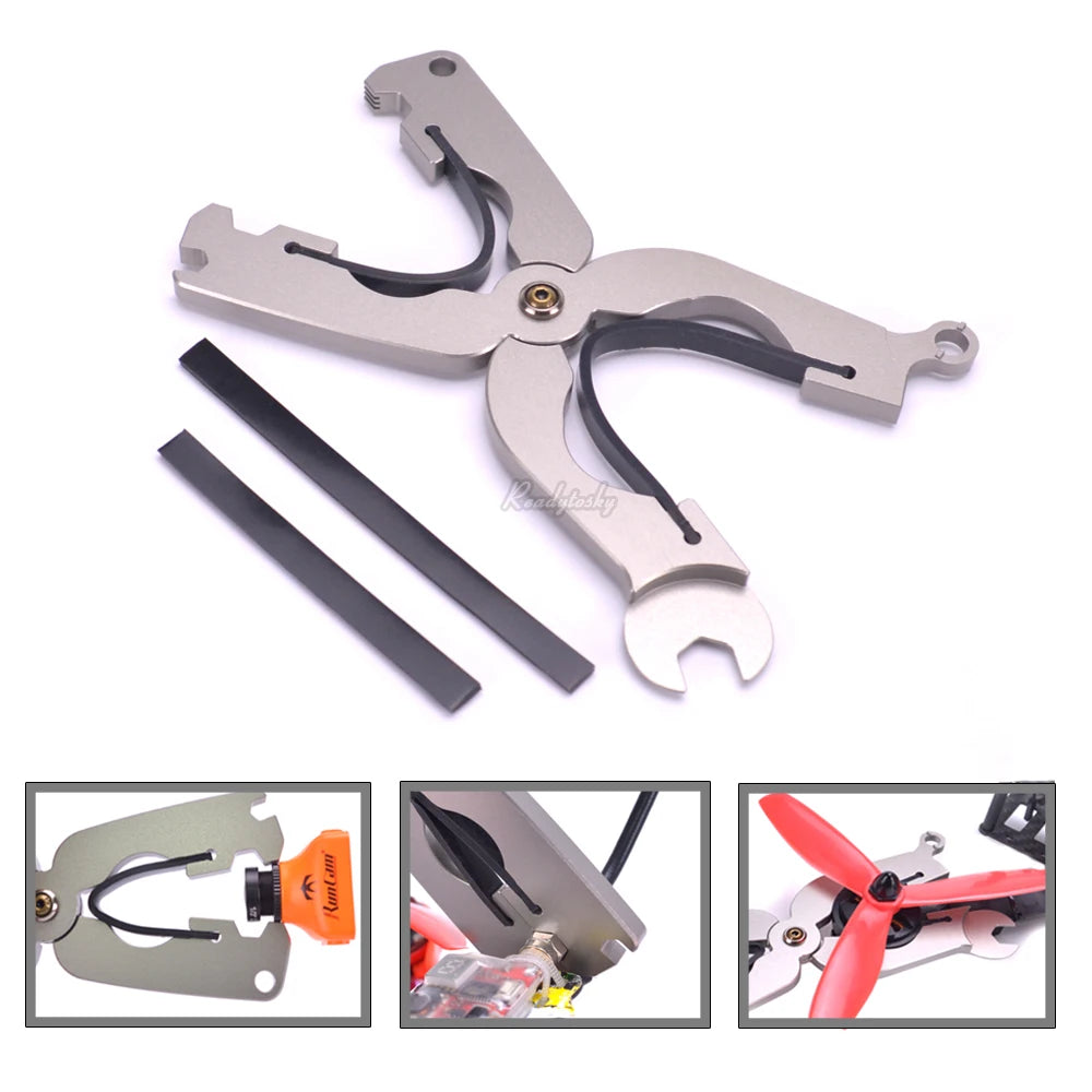 the FPVModel Motor Grip Pliers are designed to make your prop changes much easier