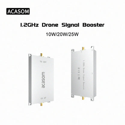 1.2GHz 10W 20W 25W / 1.4G 10W / 2.4G 10W Drone FPV Signal Amplifier Extender Signal Booster Drone Range Extender Tarot 1.2G FPV Image Transmissi