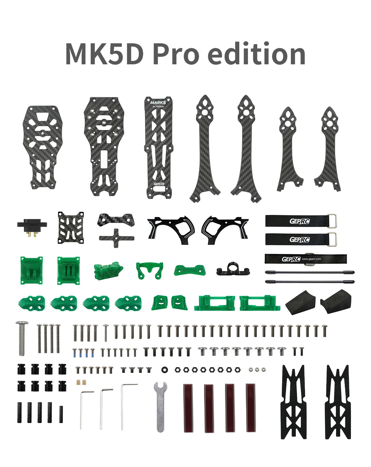 GEPRC GEP-MK5D O3 Frame, MKSD Pro edition MARKS GEPRO brrG GEPRC GEP