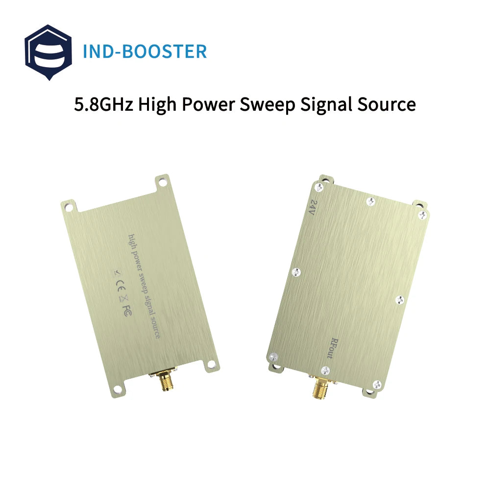 5.8GHZ Anti Drone Module, unidirectional amplifiers can ensure one-way signal transmission from the radar antenna to the signal