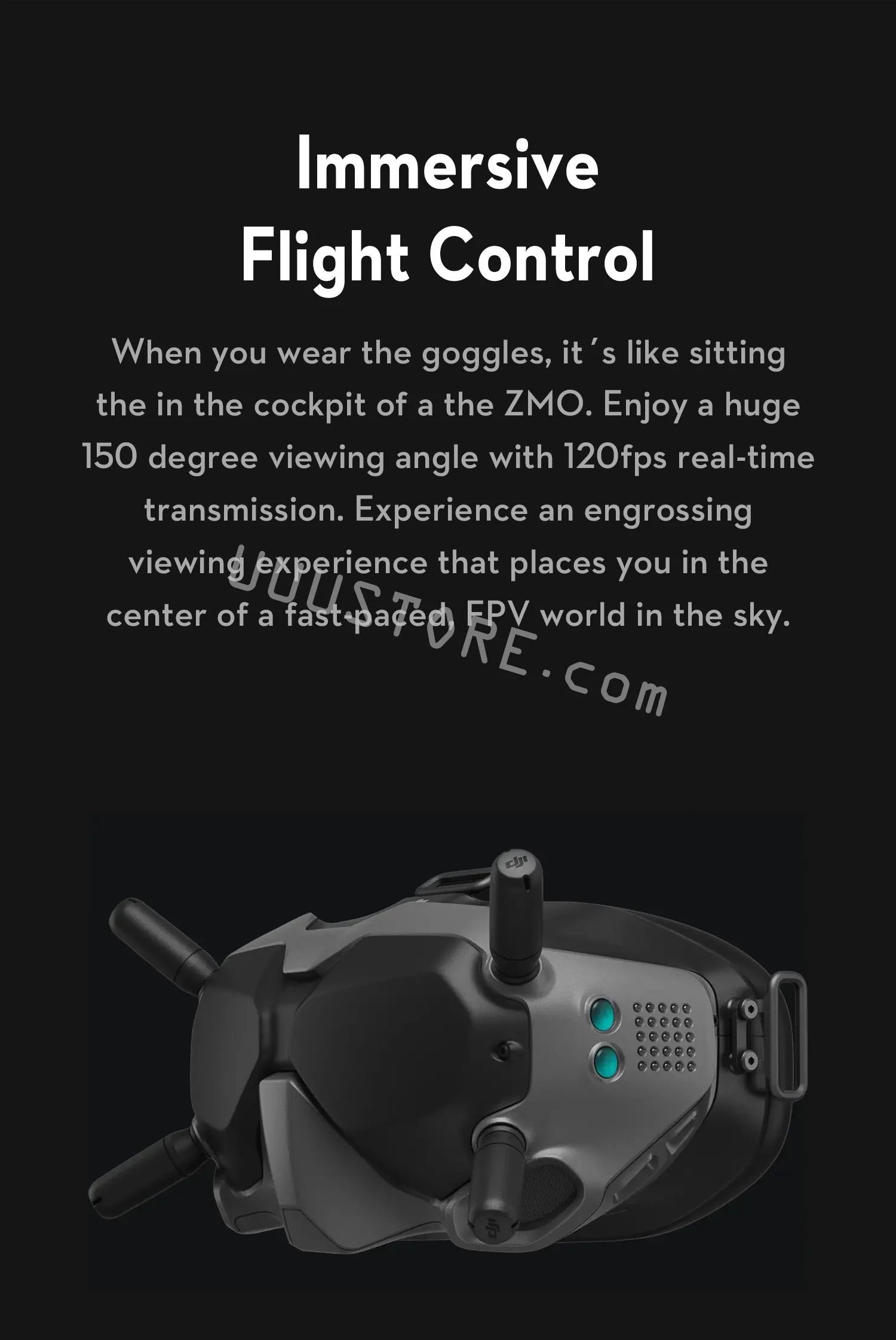 OMPHOBBY ZMO VTOL RC AirPlane , Experience an engrossing viewing that places you in the center of aca