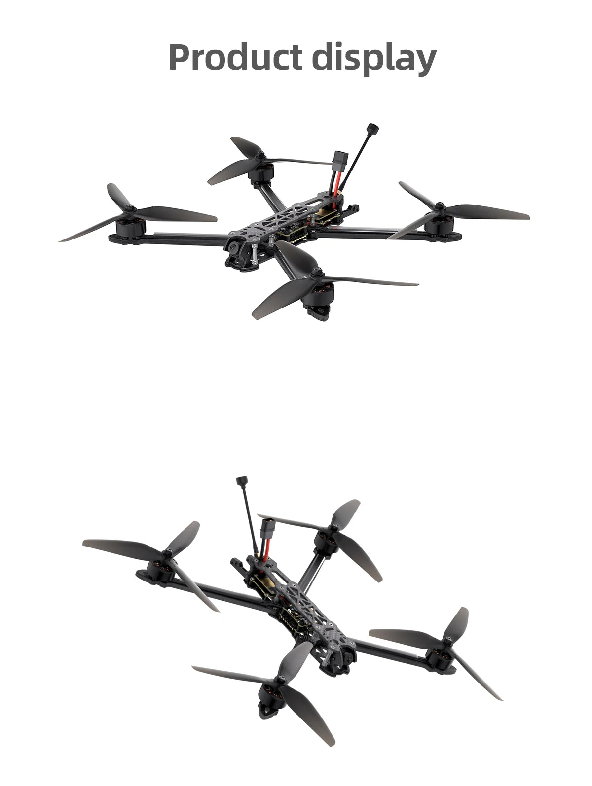 GEPRC MARK4 LR8 5.8G 1.6W FPV - 8inch EM2810 KV1280 GEP-BLS60A-4IN1 ESC Quadcopter LongRange Freestyle RC Drone Rc Airplane 10 GEPRC MARK4 LR8 5.8G 1.6W FPV, 5.In the store to purchase model products abnormal situation can not be solved,please contact customer service