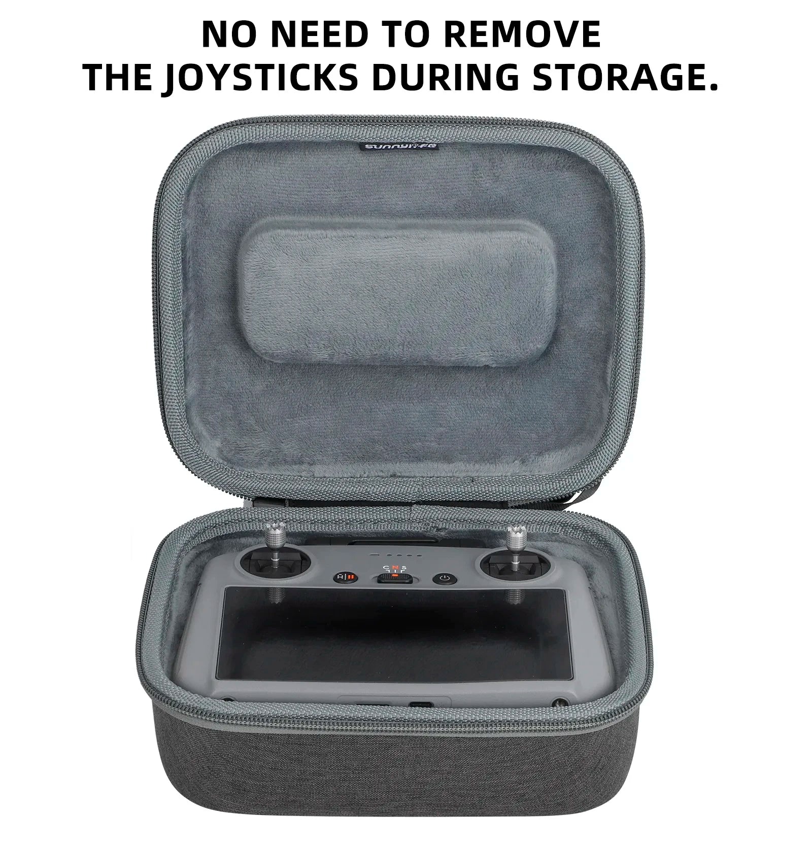 Portable Carrying Case For DJI Mini 4 Pro, NO NEED TO REMOVE THE JOYSTICKS DURING STORAGE