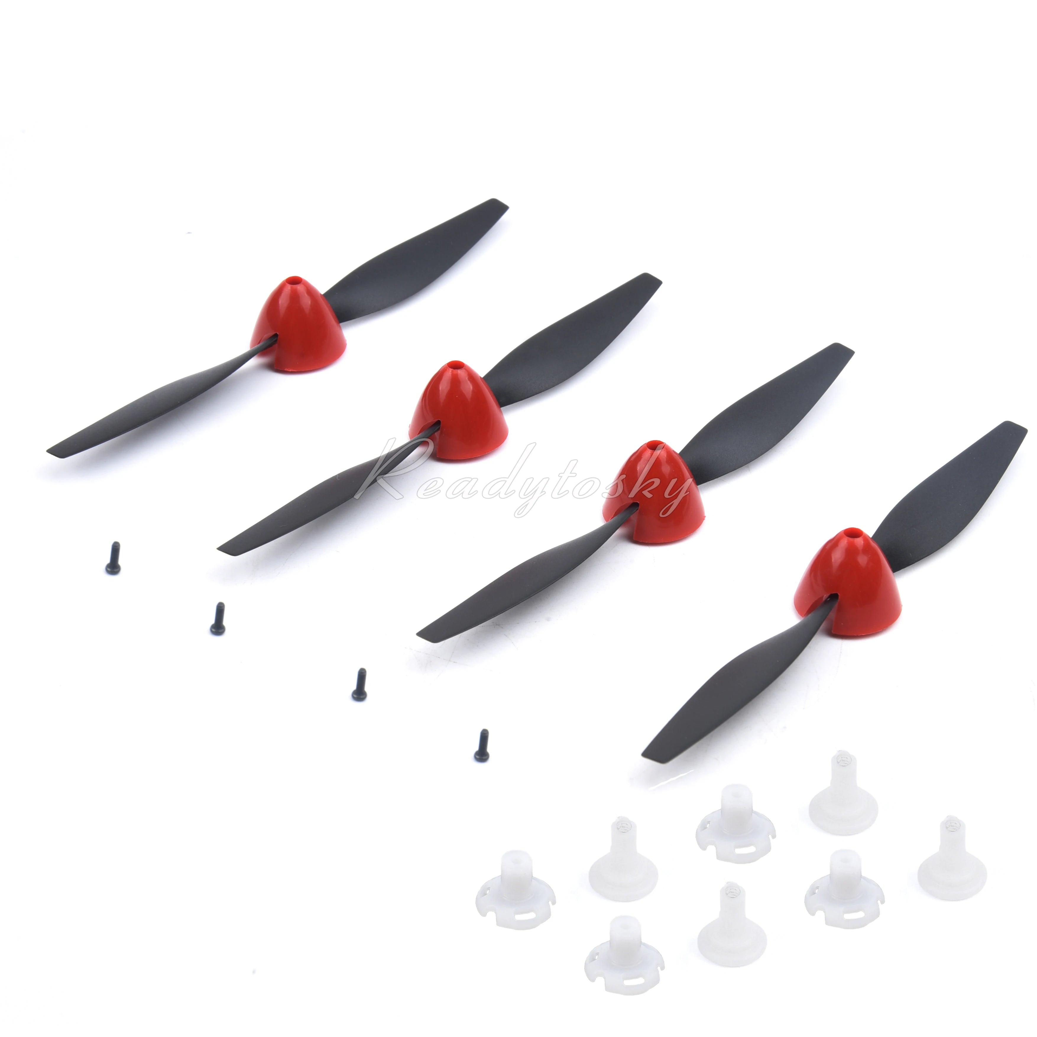2/4PCs 130mmX70mm Propeller, Suit for rc aiplane 761-5 Mini Mustang P-51