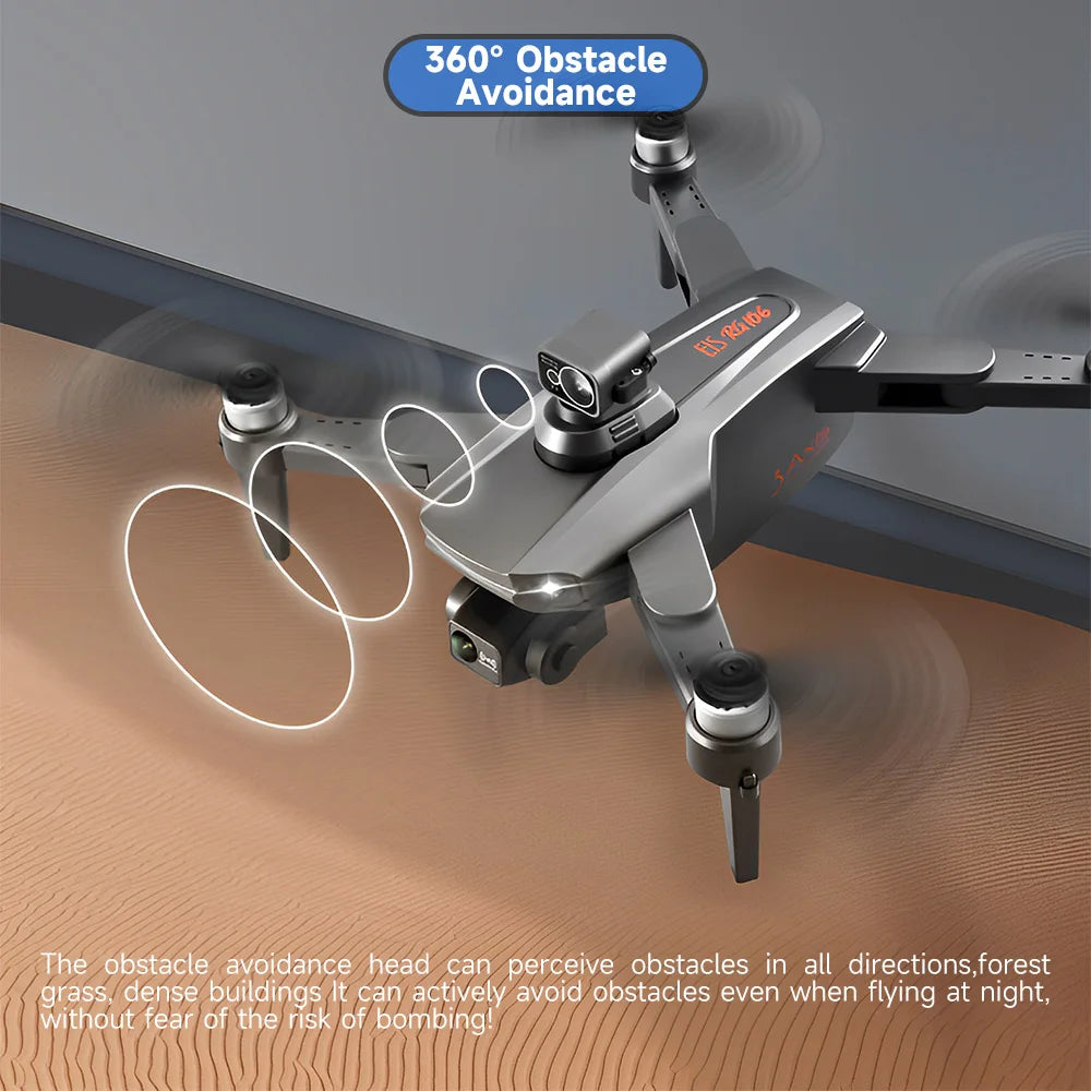 RG106 /RG106 Pro Drone - Camera 4K HD GPS Profesional Obstacle avoidance With 3Axis Brushless 8K HD RC Helicopter 5G WiFi Fpv Quadcopter Professional Camera Drone 38 RG106 /RG106 Pro Drone, obstacle avoidance/head can perceive obstacles in all directions forest grass dense buildings t Cary