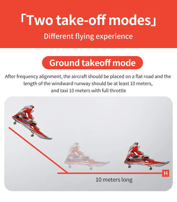 the aircraft should be placed on a flat road and the length of the windward runway should