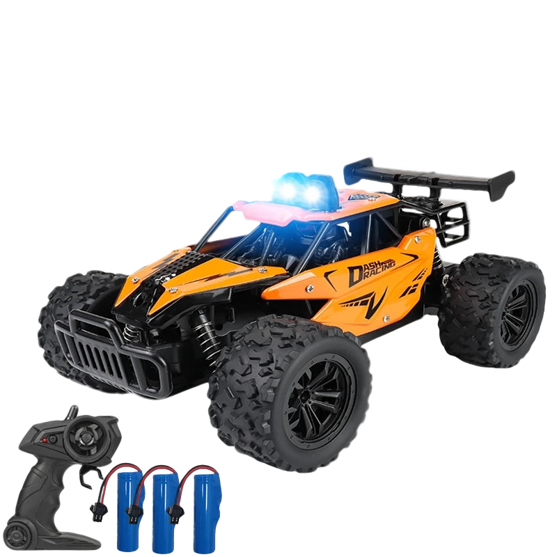 Samochód zdalnie sterowany 4WD DK087 RC Drift Racing 1:16 Off Road, stop aluminium, 2.4G, szybkie ciężarówki z LED, wspinaczka, idealny prezent dla dzieci