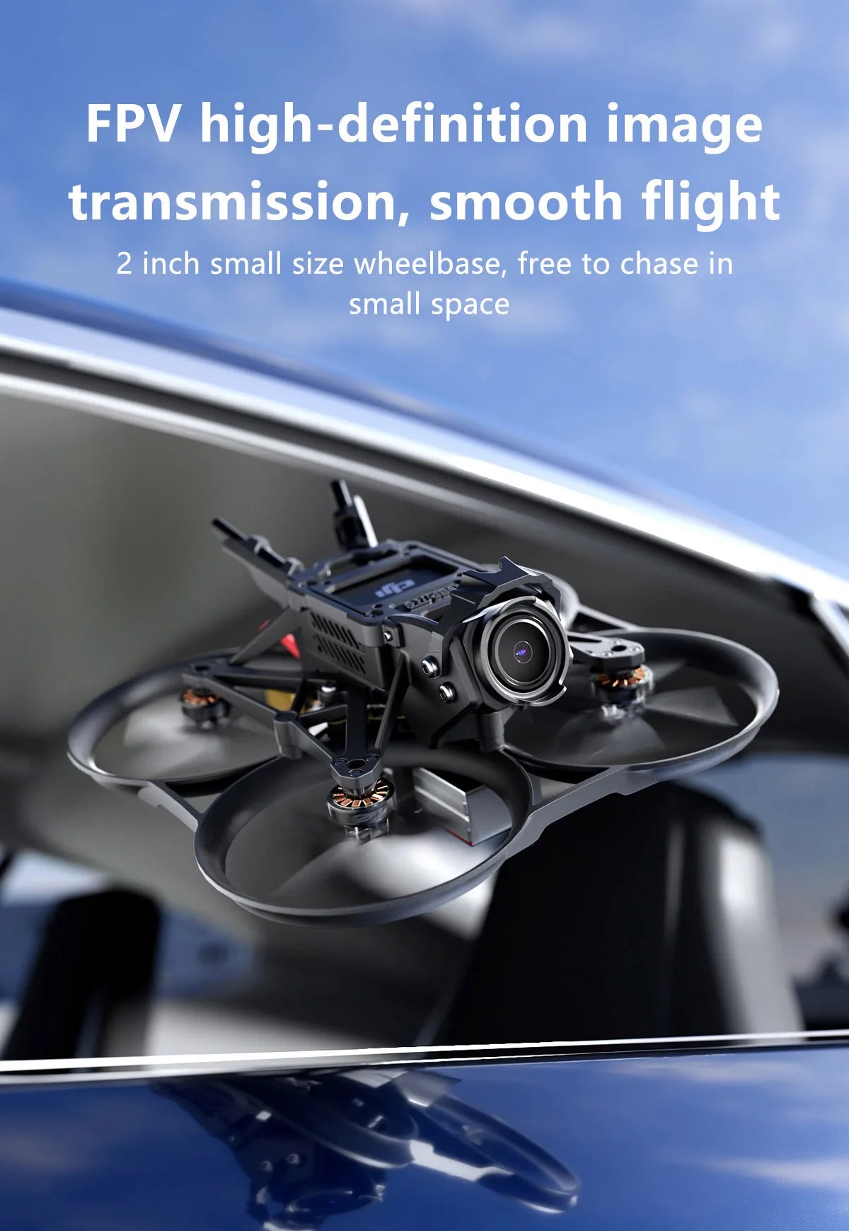 GEPRC DarkStar20 HD O3 Cinewhoop - SPEEDX2 1102 TAKER F411-12A-E 1-2S AIO RC Quadcopter LongRange Freestyle FPV Drone Rc Airplane 12 GEPRC DarkStar20 HD O3 Cinewhoop, FPV high-definition image transmission, smooth flight 2 inch small size wheelbase