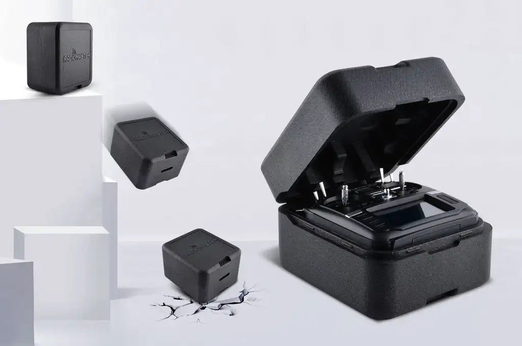 built-in charger features over current protection and temperature sensors to ensure safe charging