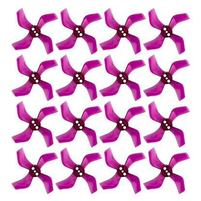 8/16 Pairs Gemfan 1636 1.6X3.6X4 4-Blade PC Propeller - 1mm/1.5mm Hole For RC FPV Racing Freestyle Geprc TinyGo Tinywhoop Drone