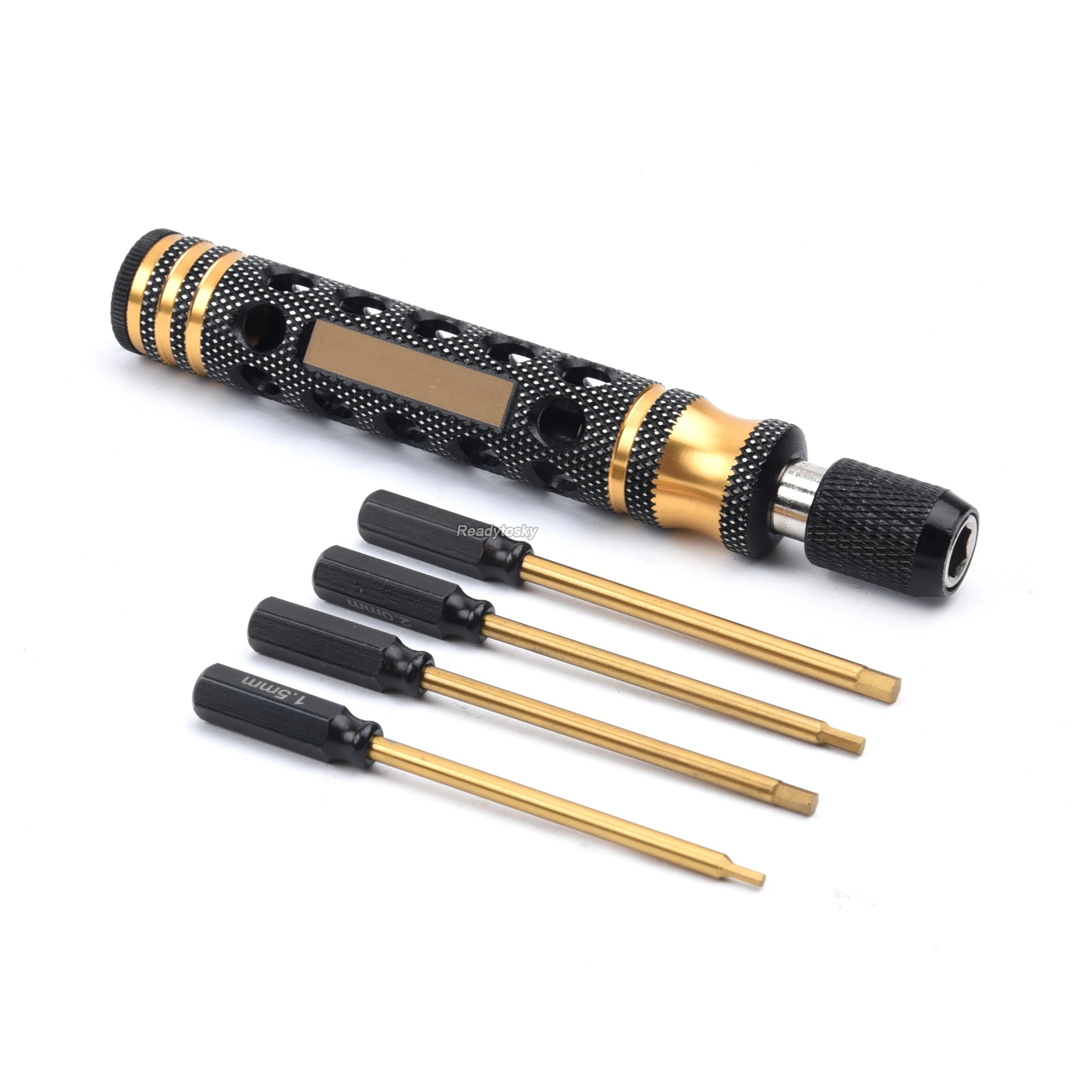 Tools for RC Drone/Helicopter/FPV, head sizes: 1.5mm, 2.0mm, 2.5mm, 3.0mm .