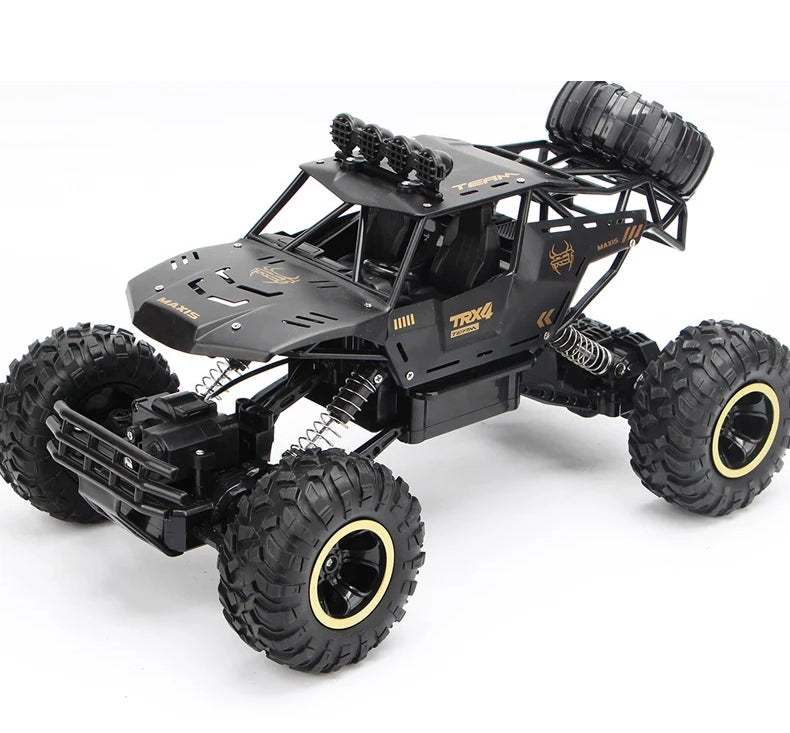 RC Off-Road Truck 1/12 4WD Alloy Climbing Car – 20Km/h High-Speed Monster Truck with Dual Motors, 2.4GHz Remote, and 45° Slope Climbing