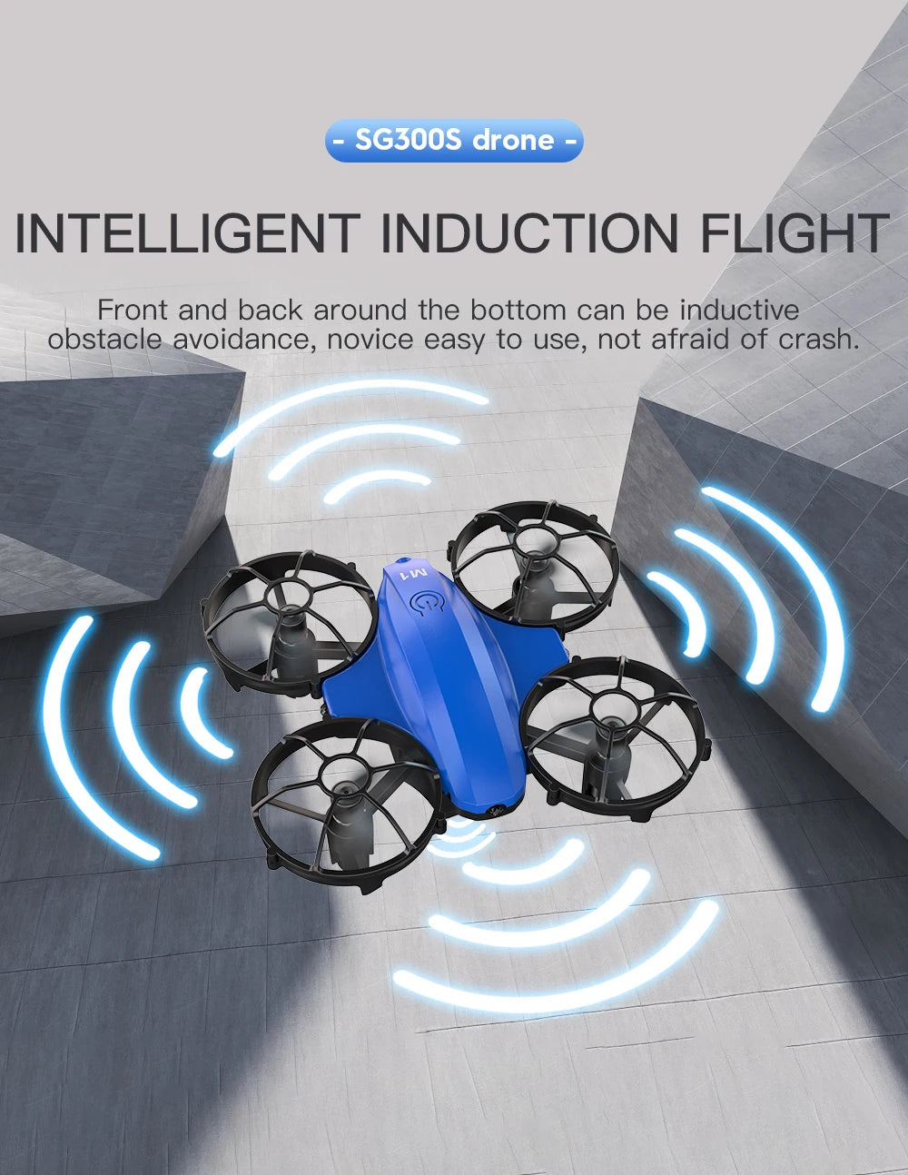SG300/SG300S Mini Drone, sg3oos drone intelligent induction flight front and