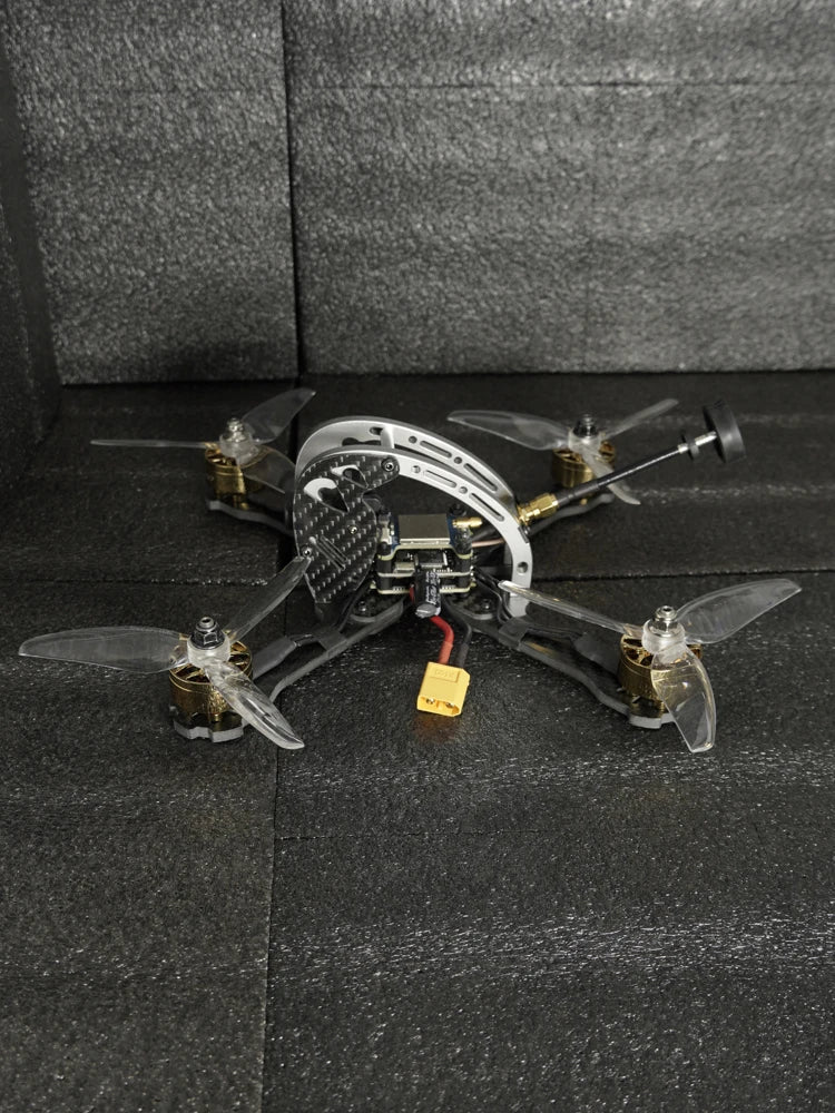 TCMMRC Dome 215, FPV Capable Features : auto return features : Integrated camera dimensions :