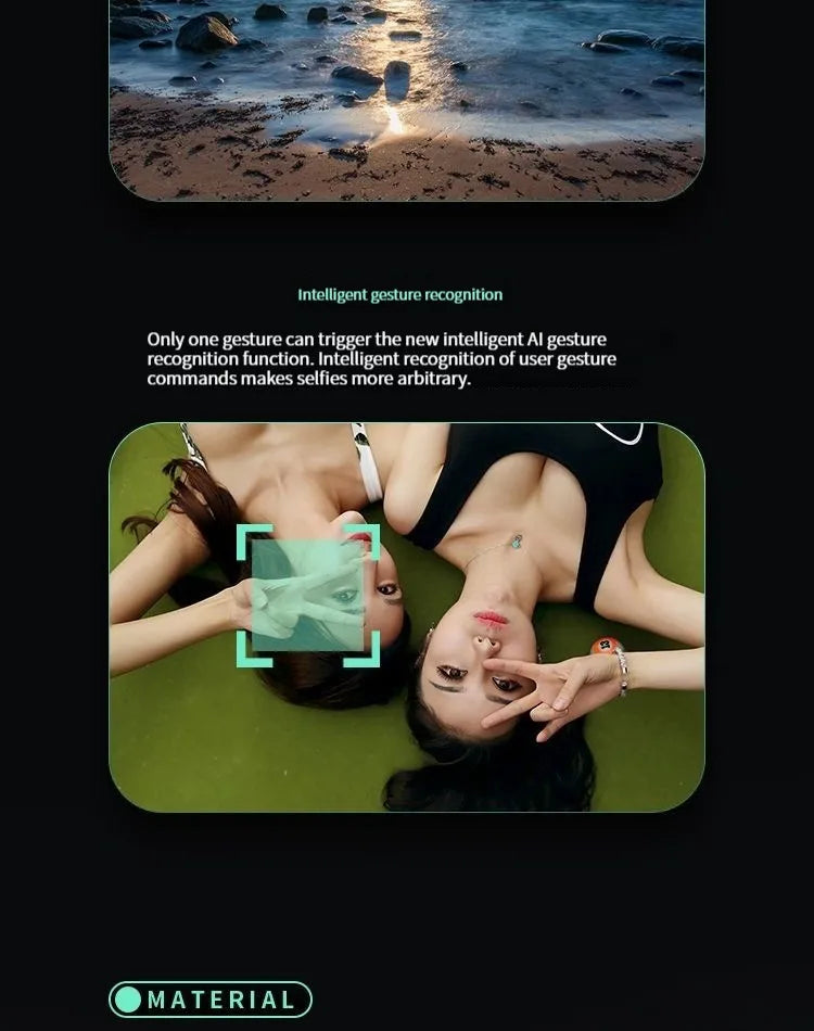 G29 Drone, intelligent al gesture recognition only one gesture can trigger the new function: intelligent