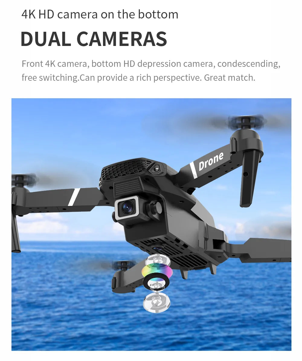 2024 NEW Drone, hd camera on the bottom can provide a rich perspective 