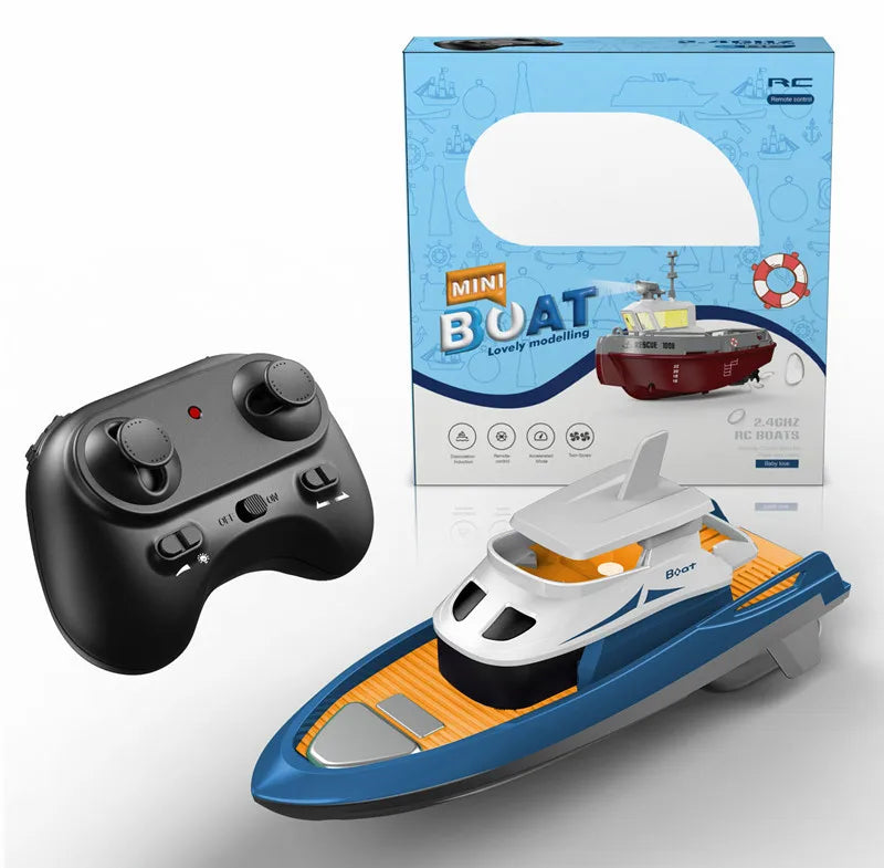 WLtoys S820 RC Boat features dual motors, 4 channels, and a range of 50 meters.