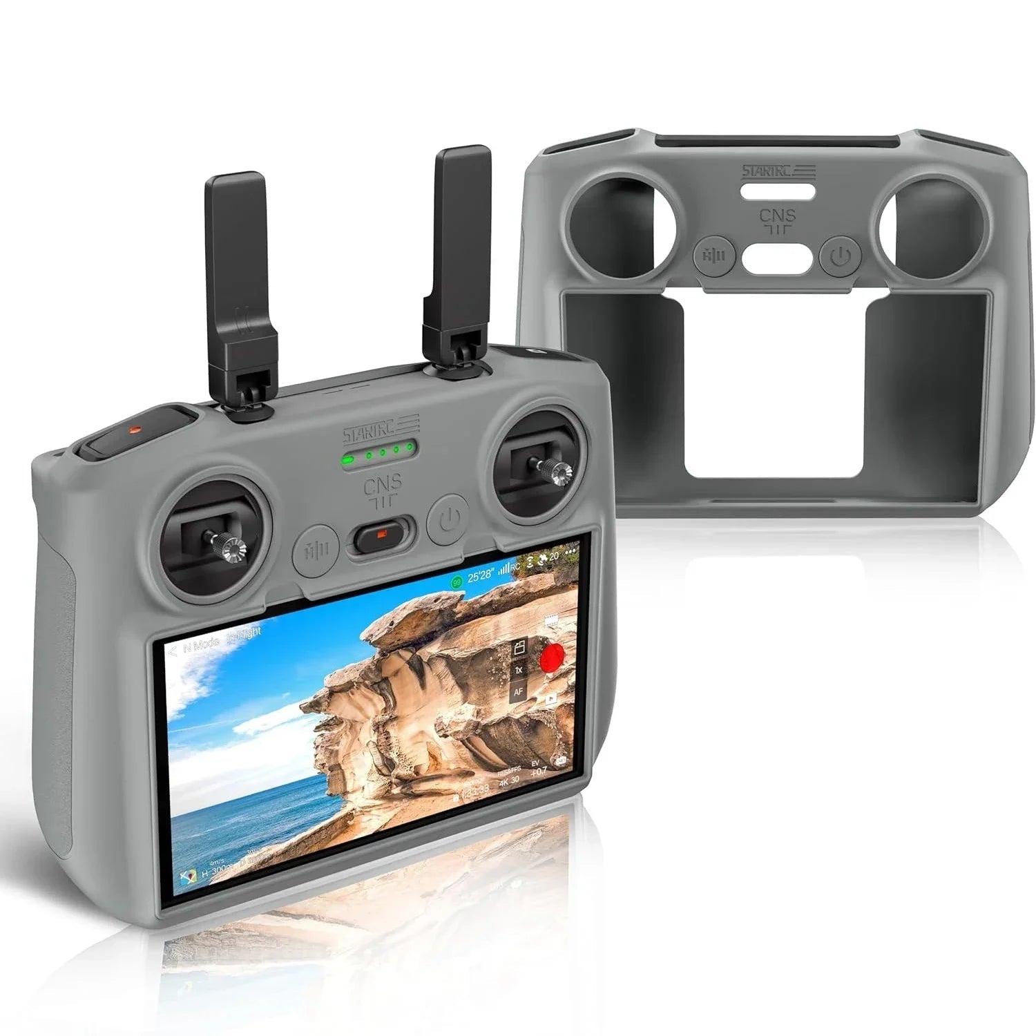 STARTRC RC 2 Silicone Protective Cover Case for DJI RC 2 Remote Controller, Fits Air 3 & Mini 4 Pro, Anti-slip, Shockproof