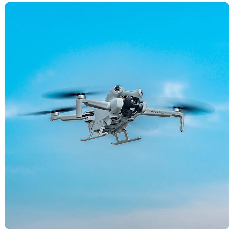 For DJI Mini 4 Pro Propeller Guard - Blade Protective Cover Anti-collision Ring Landing Gear Foldable Extended Legs 40 For DJI Mini 4 Pro Propeller Guard, when the AIR 3 takes off or lands on uneven ground, it can reduce the impact