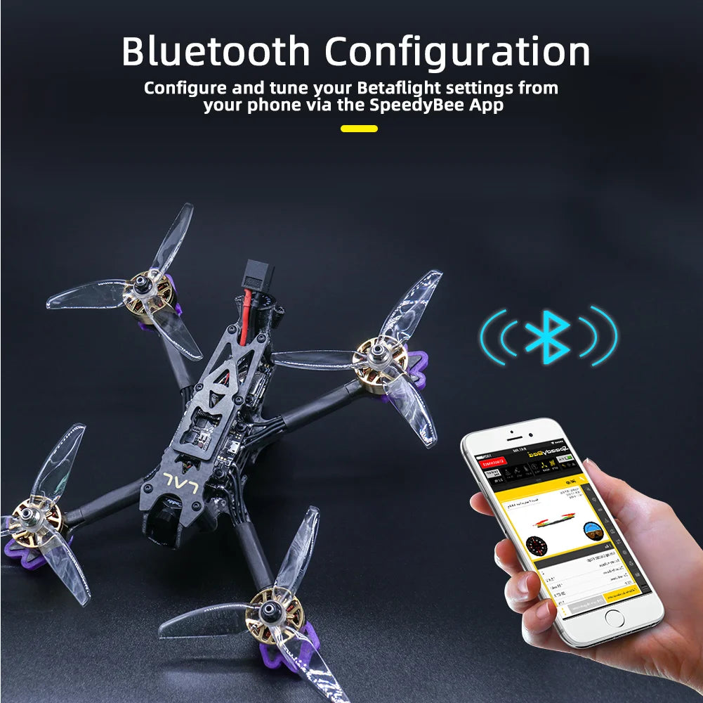TCMMRC LAL5.1 Drone, Bluetooth Configuration Configure and tune your 8epeeghEeettipg