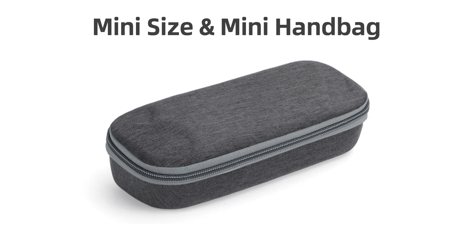 For DJI Pocket 3 Storage Bag, the all-in-one bag holds the POCKET 3, protective case, battery life handle