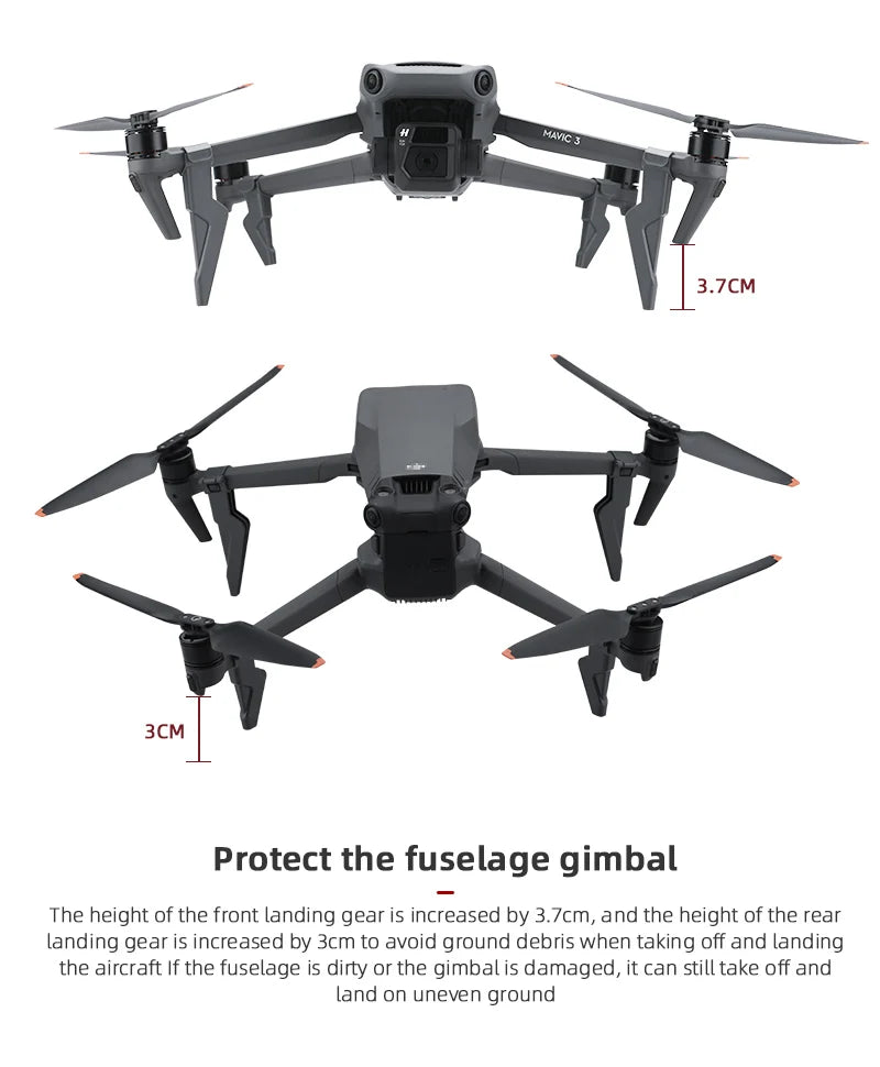 Propeller Guard, 3.7CM 3CM Protect the fuselage gimbal . if the fuse