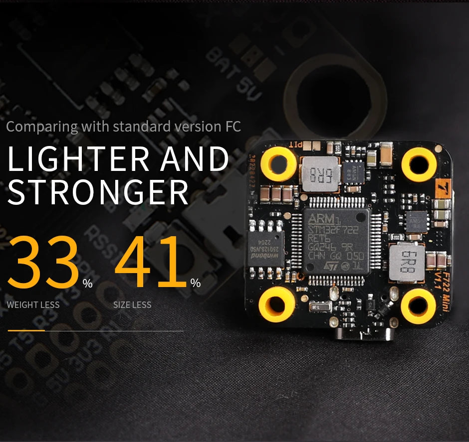 T-motor MINI F7 (HD +OSD +VTX SWITCH) Flight