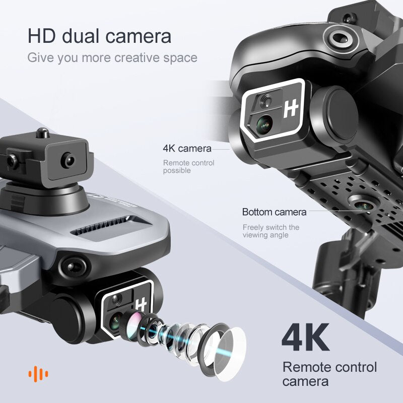 Q7 Drone, HD dual camera Give you more creative space # 4K camera Remote control