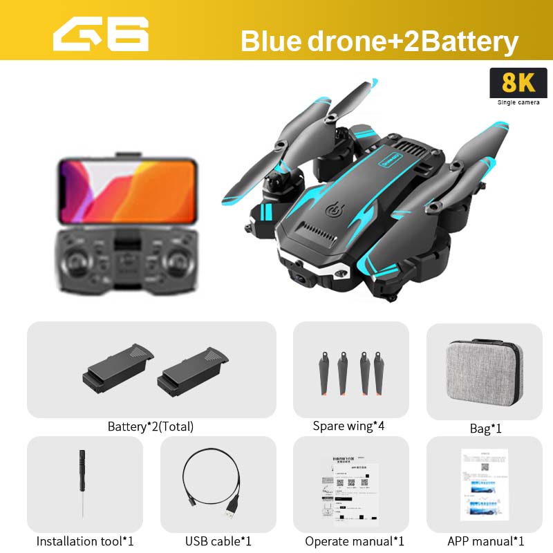 G6 Drone, "1 Installation tool*1 USB cable*1 Operate manual
