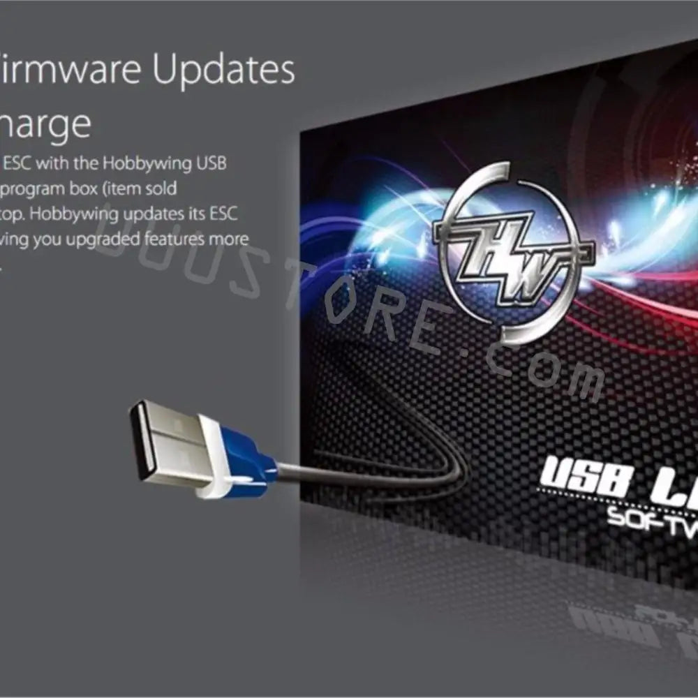 Hobbwing X8 Series Power System, irmware Updates arge ESC with the Hobbywing USB program box