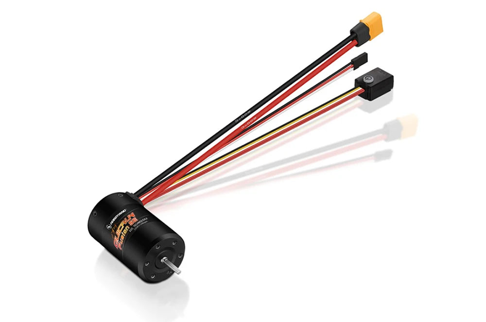 Hobbywing Quicrun Fusion Se - 40a 1800kv 1200kv Combined Motor Esc For 1/10 1/8 Rc Model Car Crawler Accessories 17 Hobbywing Quicrun Fusion Se, QuicRun Fusion SE is a four-wheel drive RC vehicle . it