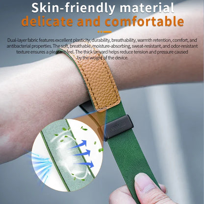 STARTRC Pocket 3 Wrist Strap, Soft, breathable fabric offers comfort and odor resistance; thick lanyard reduces pressure; quick-release design ensures easy use.