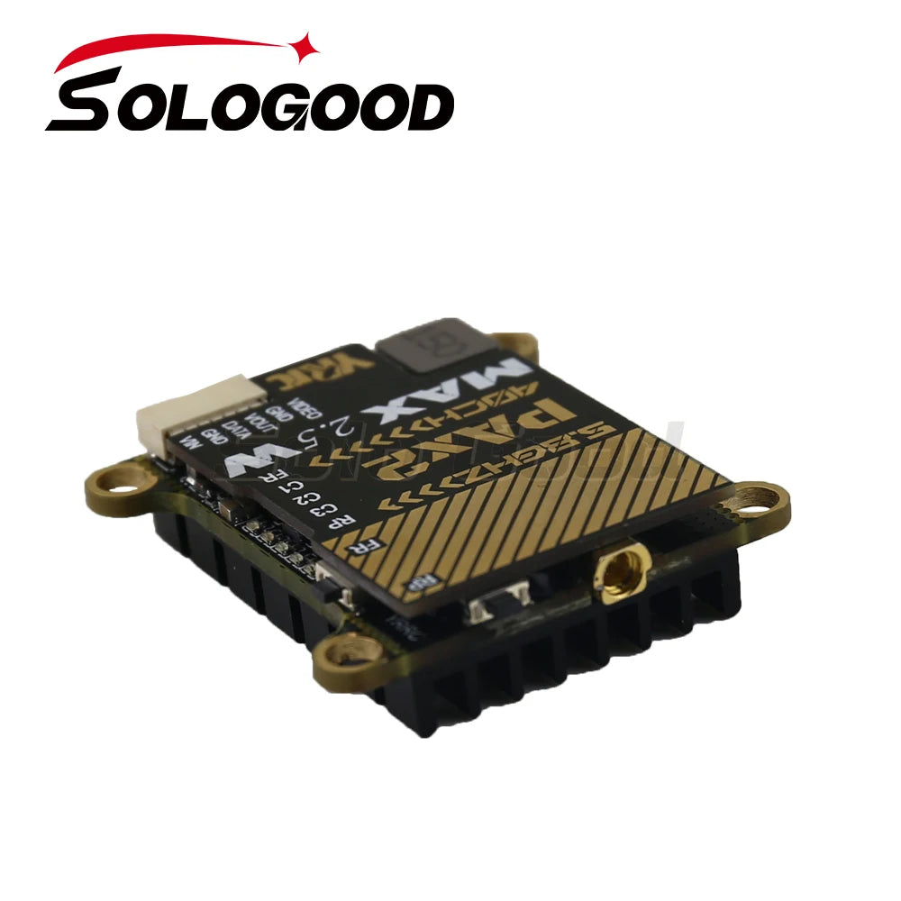 SoloGood 5.8G MAX 2.5W 40CH VTX -  0/25/400/800/1500/2500mW NTSC/PAL Video Transmitter For RC FPV Freestyle Long Range Racing Drone