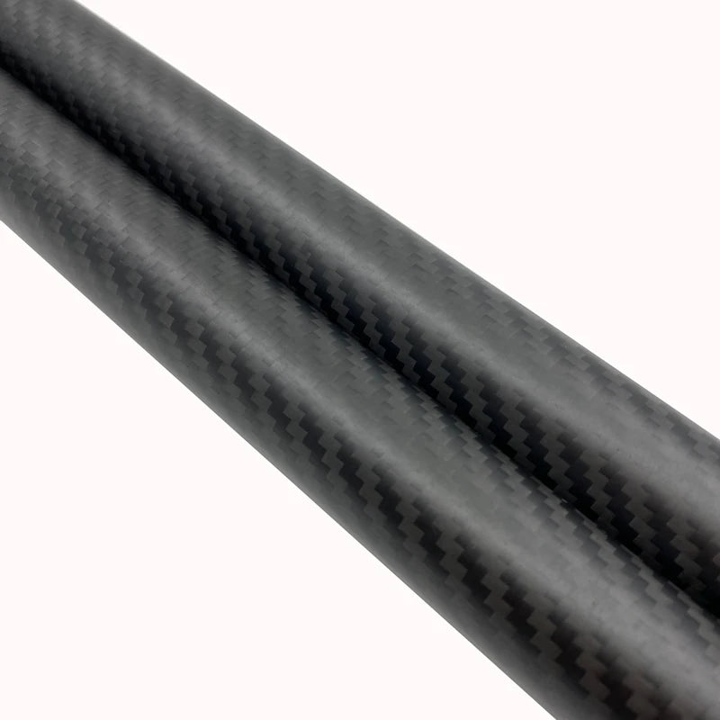 500MM 3K Carbon Fiber Tube Twill Matte Drone Arm, High-quality 3K carbon fiber tube for R&D applications, suitable for small helicopters, kites, and model planes.