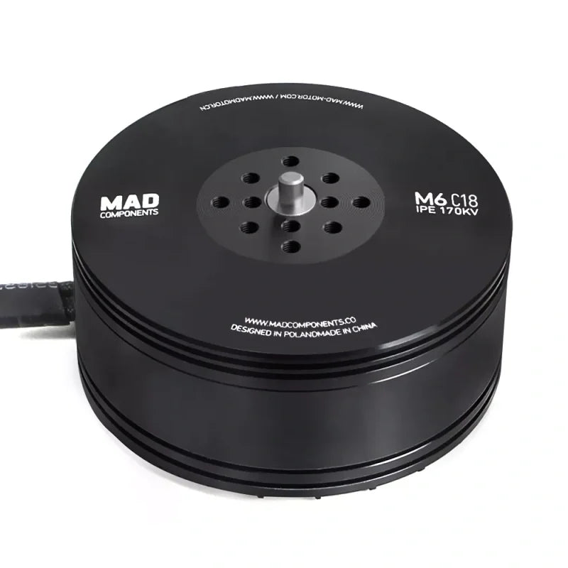 MAD M6C18 Drone Motor, High-performance motor for RC aircraft and drones with 170KV design.